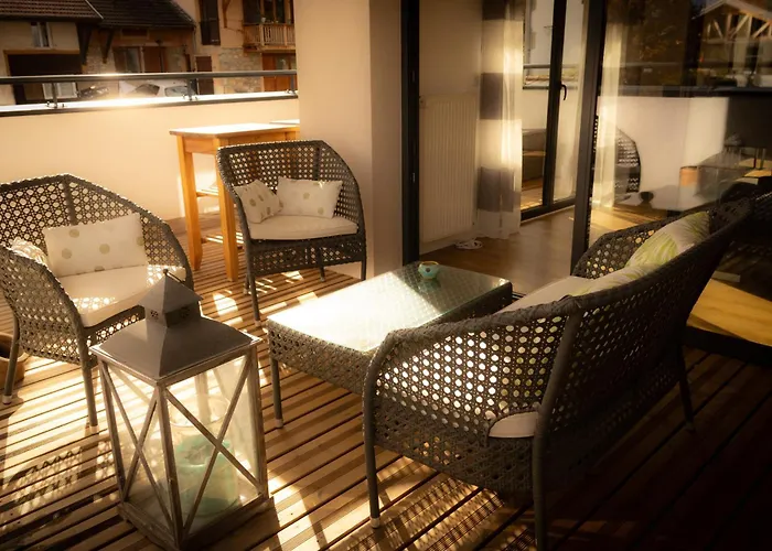 Apartman Bella Vista - New Flat With View Confort & Calm Near Geneva 5 Pers Archamps